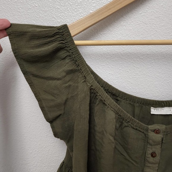 Crop Top in army green - Picture 3 of 6